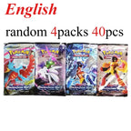 40 Pcs Pokemon Card Prismatic 151 Evolutions English Booster Battle Pokemon Card Game Carte Trading Collection Cards Gift