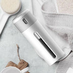 4-in-1 Travel Dispenser Bottle – Refillable Leak-Proof Shampoo, Lotion & Body Wash Container