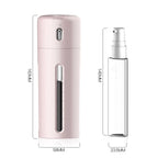 4-in-1 Travel Dispenser Bottle – Refillable Leak-Proof Shampoo, Lotion & Body Wash Container