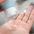 TSA Approved 3oz Travel Bottles Set – Leak-Proof Refillable Silicone Toiletry Containers for Shampoo, Lotion & Liquid