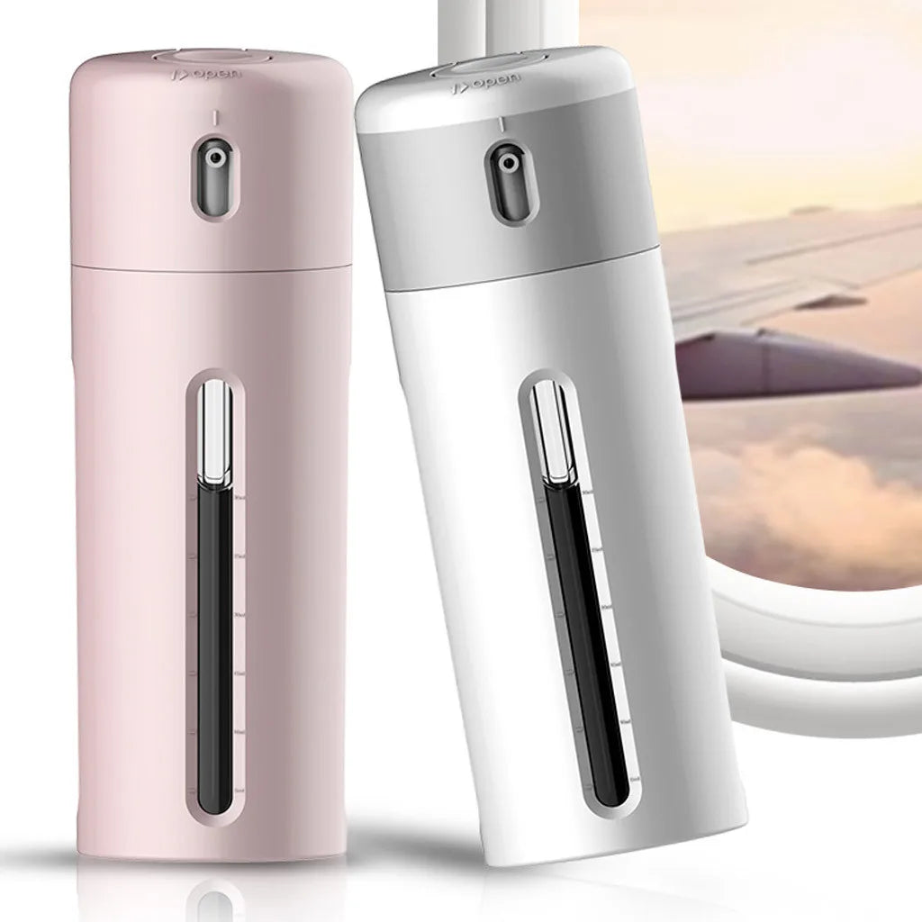 4-in-1 Travel Dispenser Bottle – Refillable Leak-Proof Shampoo, Lotion & Body Wash Container