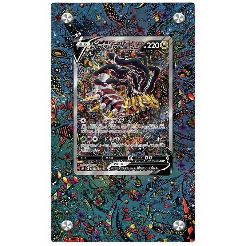 Pokemon Self-Made Acrylic Cartoon Anime Peripheral Articuno Mewtwo Charizard Gengar Wobbuffet Psyduck Kingdra Card Display Stand
