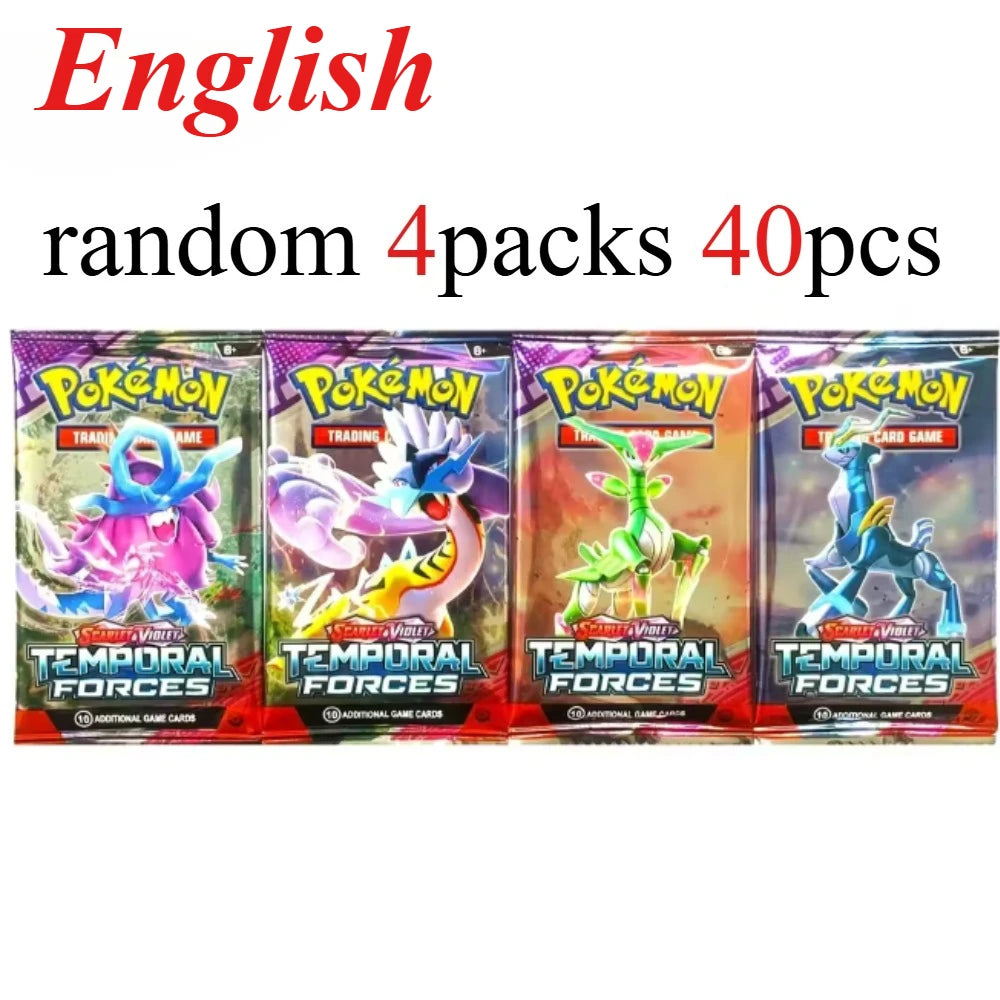40 Pcs Pokemon Card Prismatic 151 Evolutions English Booster Battle Pokemon Card Game Carte Trading Collection Cards Gift