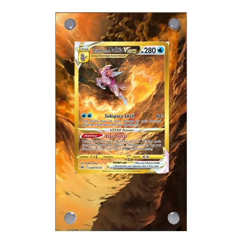 Pokemon Self-Made Acrylic Cartoon Anime Peripheral Articuno Mewtwo Charizard Gengar Wobbuffet Psyduck Kingdra Card Display Stand
