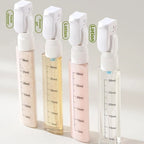 4-in-1 Travel Refillable Dispenser Bottles – Leak-Proof Portable Toiletry & Cosmetic Container
