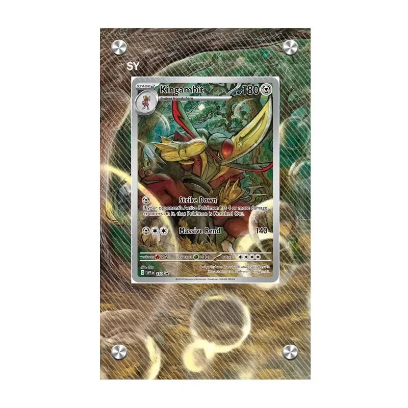 Pokemon Self-Made Acrylic Cartoon Anime Peripheral Articuno Mewtwo Charizard Gengar Wobbuffet Psyduck Kingdra Card Display Stand