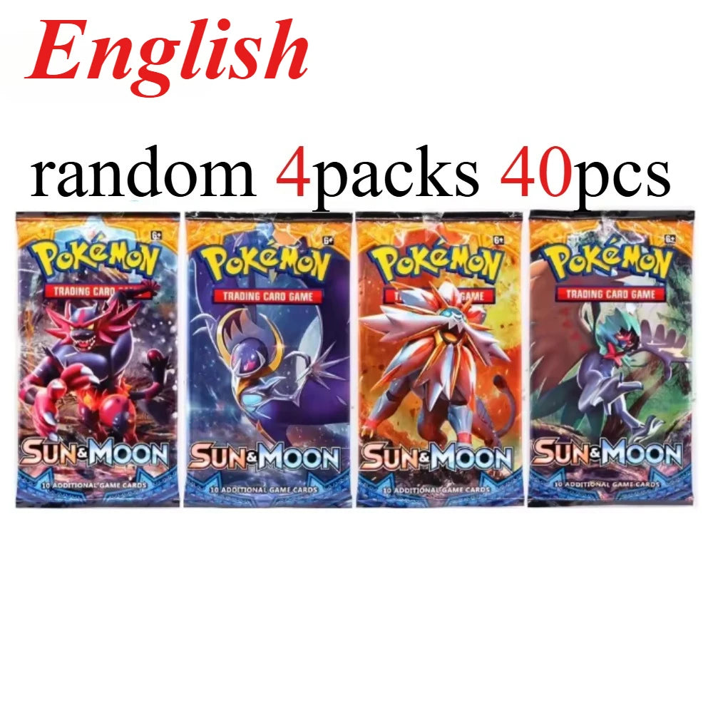 40 Pcs Pokemon Card Prismatic 151 Evolutions English Booster Battle Pokemon Card Game Carte Trading Collection Cards Gift