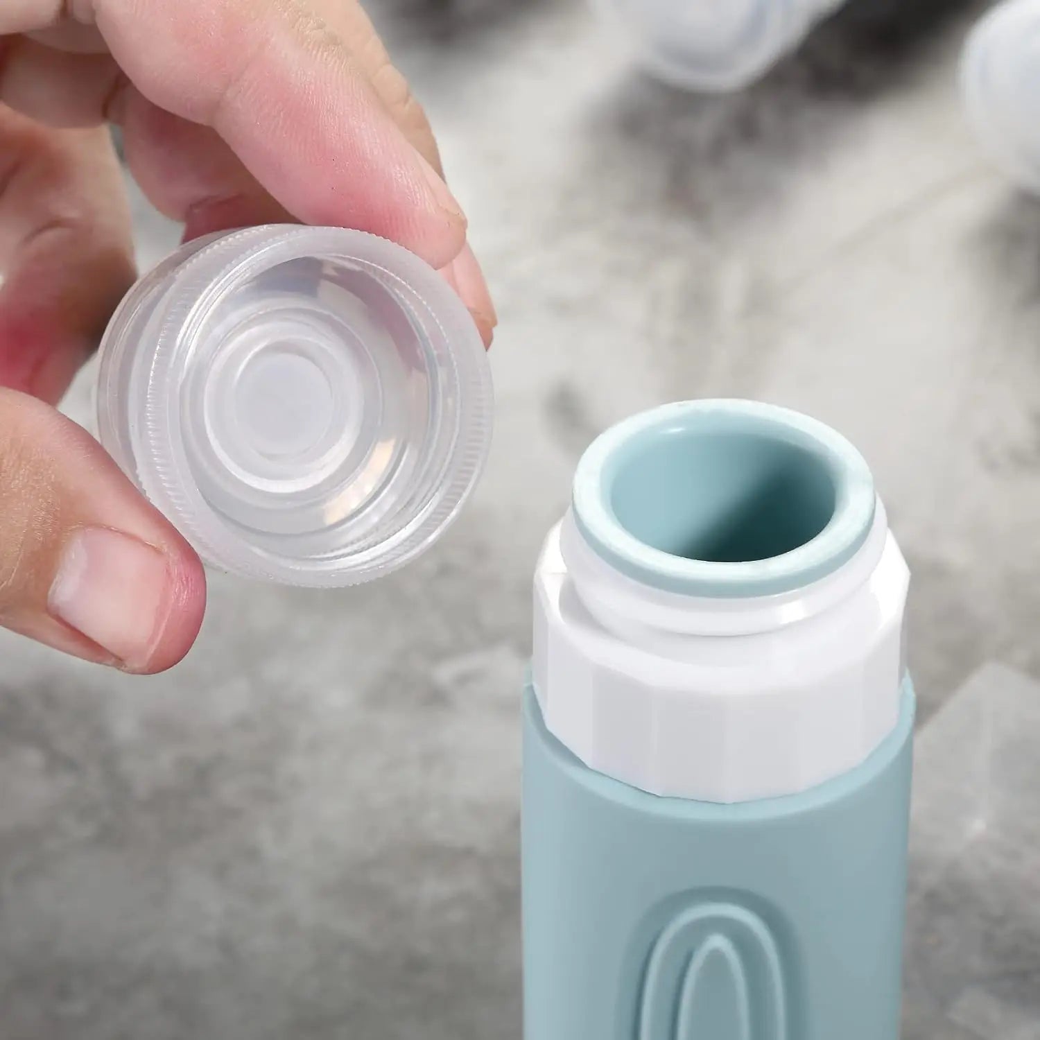 TSA Approved 3oz Travel Bottles Set – Leak-Proof Refillable Silicone Toiletry Containers for Shampoo, Lotion & Liquid