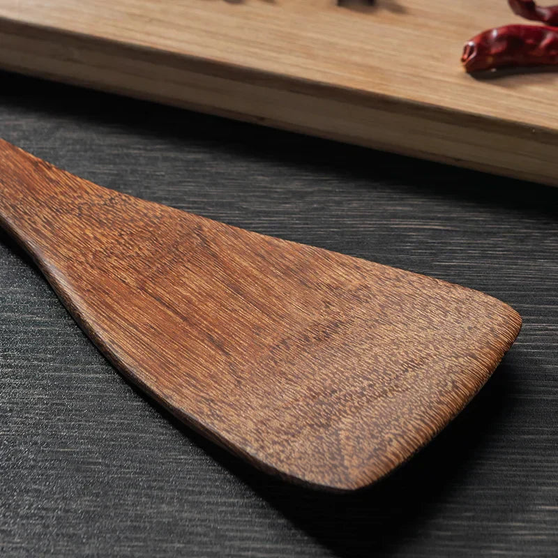 DecorBites™ Kitchen Utensils Set with Wooden Handles
