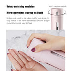 4-in-1 Travel Dispenser Bottle – Refillable Leak-Proof Shampoo, Lotion & Body Wash Container
