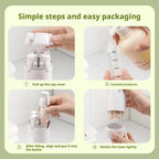 4-in-1 Travel Refillable Dispenser Bottles – Leak-Proof Portable Toiletry & Cosmetic Container