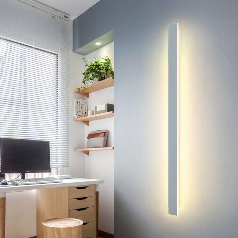 Modern Bedside Wall Lamp – Decorative Backdrop Lighting