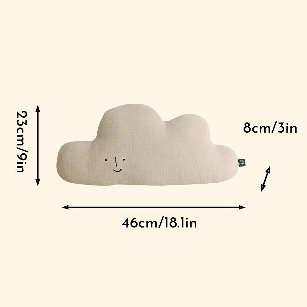 Children’s Cute Doll Nap Pillow – Soft Cotton Backrest Cushion