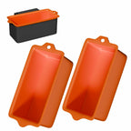 OFDMNY 4 Pcs Orange Silicone Grease Cup Liners for Blackstone 36 28 22 17 Inch