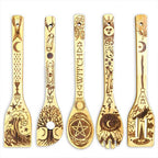 Five Elements Bamboo Large Kitchen Utensils Set